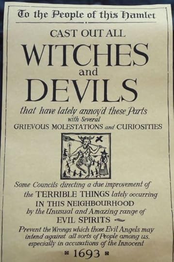 Anonymous copy of original 1693 'Cast out all Witches and Devils' poster