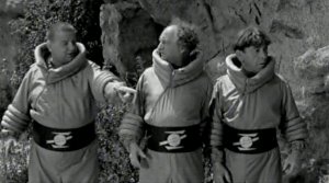 Larry Fine in Have Rocket, Will Travel
