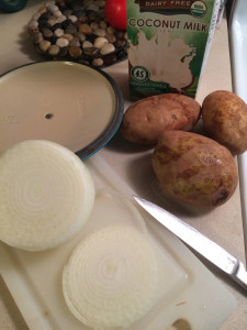 Potatoes and Onions whole