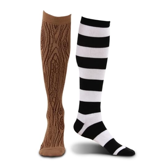 Pirate Peg Leg Socks