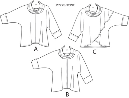 M7252 Pullover Pattern by Nancy Zieman