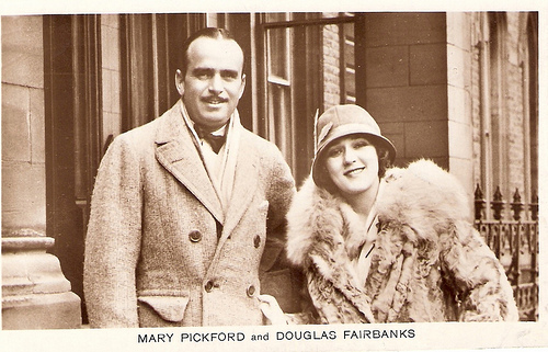 Douglas Fairbanks and Mary Pickford