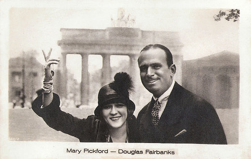 Mary Pickford and Douglas Fairbanks in Berlin