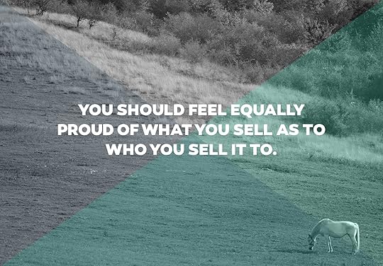 Proud of selling