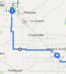 Madera to Merced