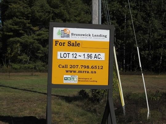 Plenty of space for development, at Brunswick Landing.