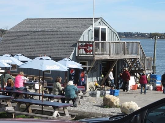 Lobster rolls and seafood, at Erica's Seafood, in Harpswell.