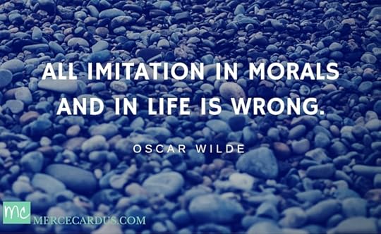 Oscar Wilde on Imitation