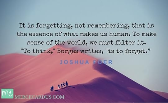 Joshua Foer on Forgetting