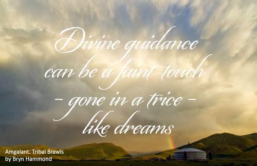 graphic - Divine guidance
