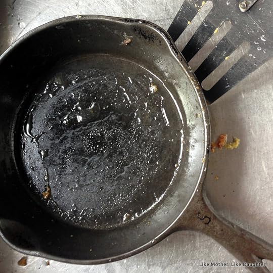 cleaning cast iron the Auntie Leila way-003
