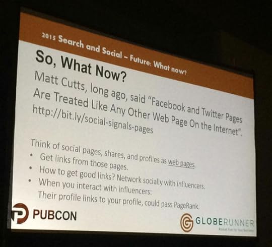 So now what slide