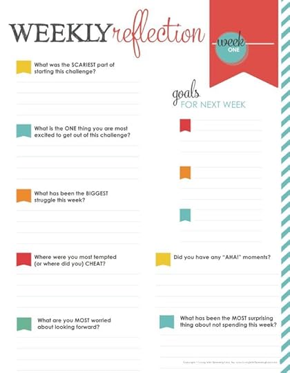 31 days LWSZ week one reflection