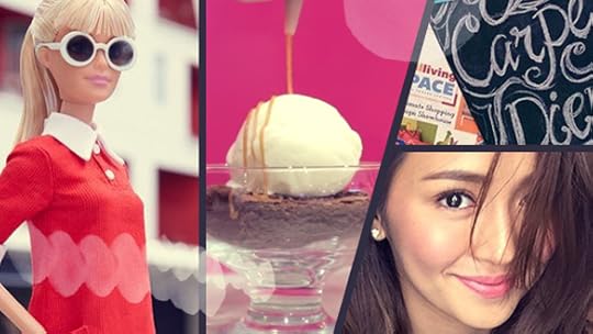 Barbie Instagram, Brownie Sundae, Chalk Lettering, Kathryn Bernardo