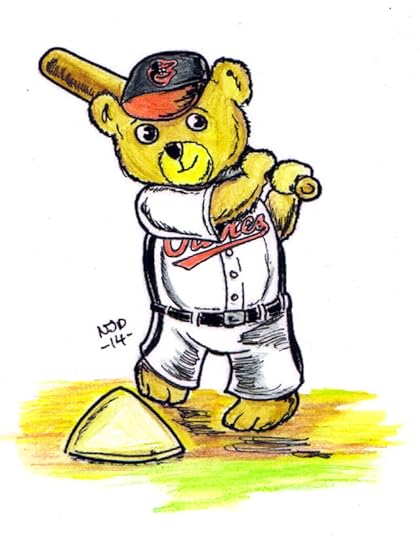 Baseball Baltimore Orioles Teddy Bear