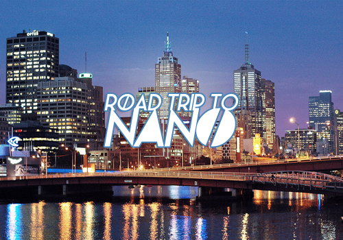 Road Trip to NaNo, Melbourne, Australia