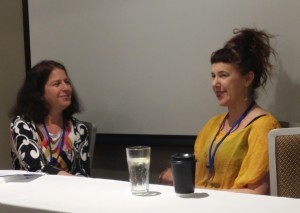 Kaaron Warren and Isobelle Carmody.