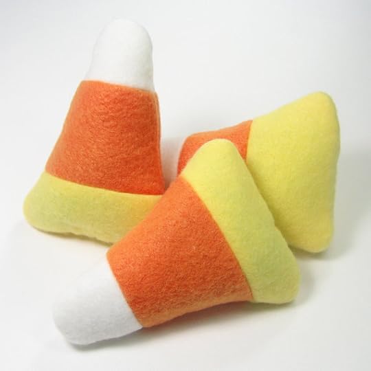 Candy Corn Organic Catnip Cat Toy