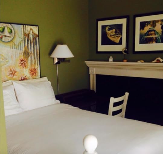 My bedroom at Noepe Center For Literary Arts