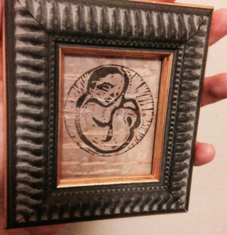 Foetus (print) by Nomi McLeod