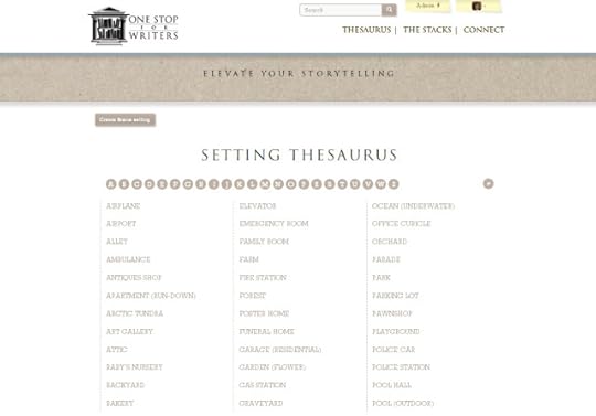 setting thesaurus