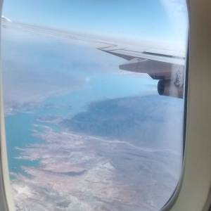 view from our plane