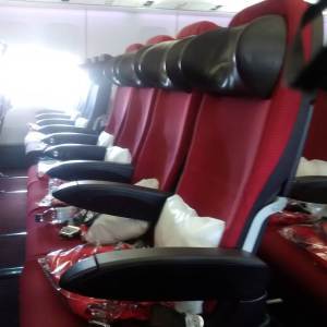 biggest plane we've been on!