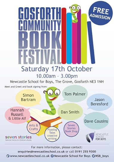 Gosforth Book Festival Poster
