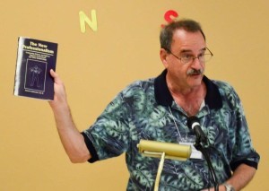 A - Steve at SFWA with book