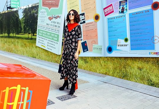 The Vetements dress seen 'round Paris Fashion Week. Photographed by Phil Oh via Vogue.com