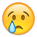 Emoji crying