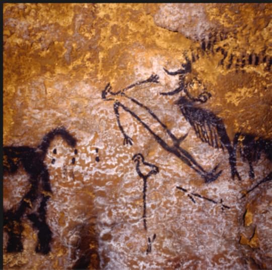 Figure 8. Lascaux image said to represent the area of the North Star that was Deneb in the constellation of Cygnus ca. 18,000 BCE (Collins 2014).