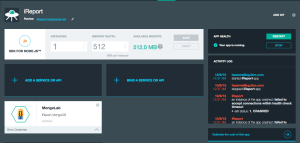 Bind MongoDB to Bluemix app