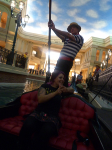Venetian hotel gondola