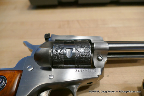 Talo Single-Six Cowboy engraving