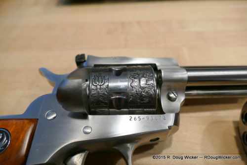 Talo Single-Six Cowboy engraving