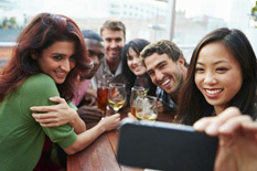 Social group of friends