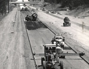 The Interstate Highway System was only about 16 percent finished in 1960.