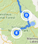 Bridgeport to Yosemite