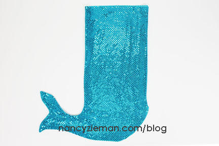 How to Make a Mermaid Tail by Nancy Zieman of TV's Sewing With Nancy