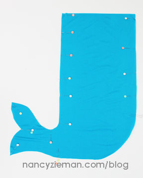 How to Make a Mermaid Tail by Nancy Zieman of TV's Sewing With Nancy