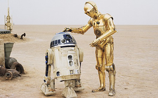 R2D2 and C3PO