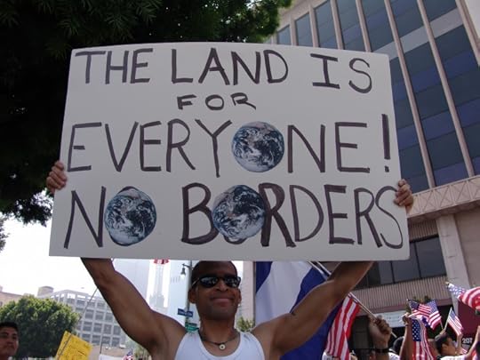 May Day Immigration March by Jonathan McIntosh. CC BY 2.5 via Wikimedia Commons.