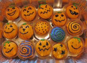 Halloween Themed Cupcakes