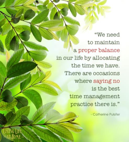 Maintaining Balance