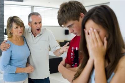 white family fight