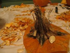 pumpkin carnage, my house 2014