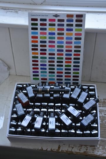 Look at all those luscious inks!