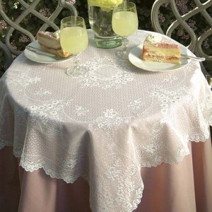 Lace tablecloth