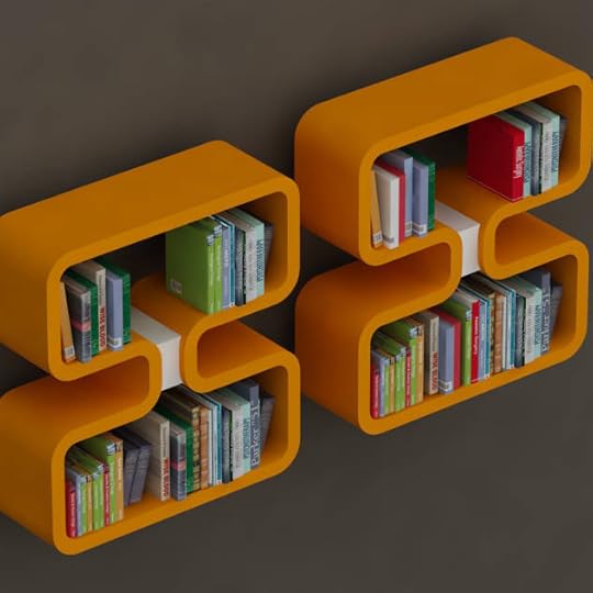 Book shelves -Double 8 : Storage by Preetham Interior Designer